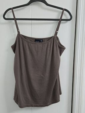 Sonoma Brown Spaghetti Strap Camisole